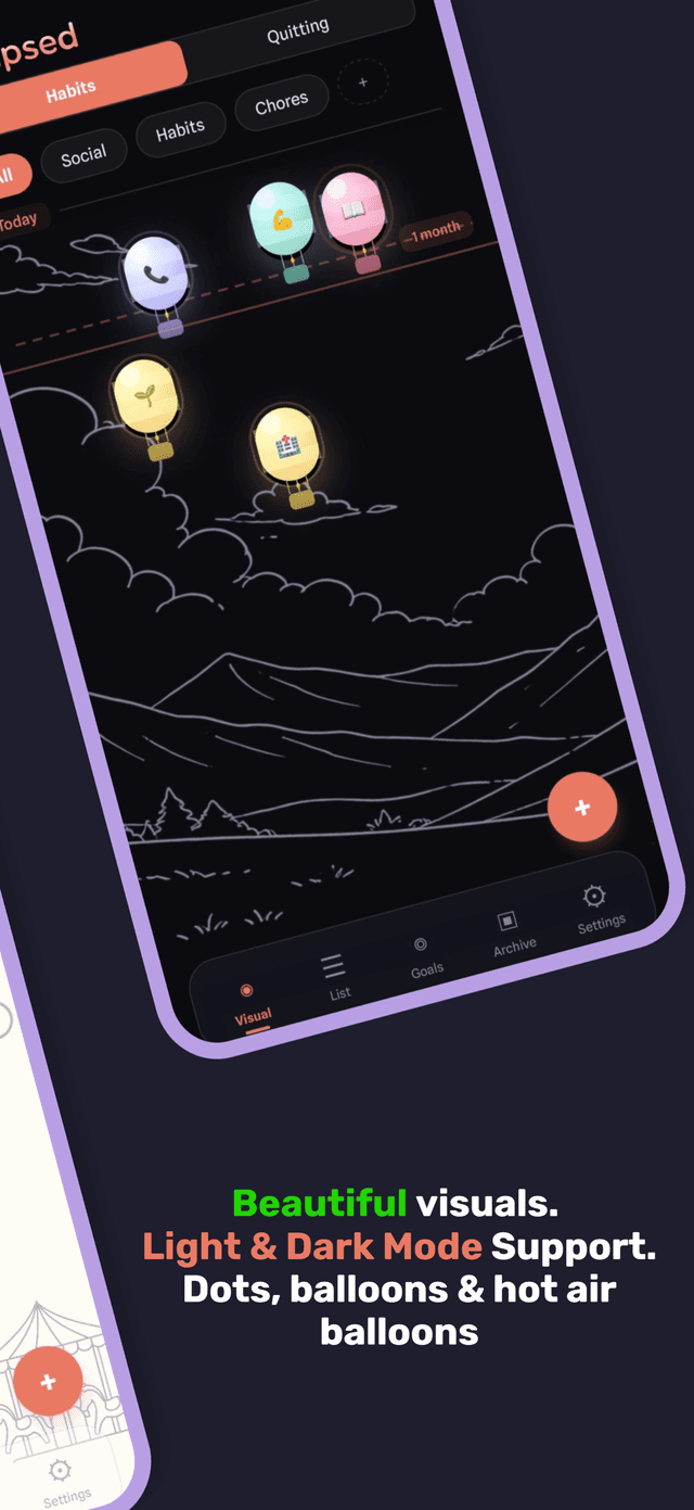 Lapsed app screenshot 2