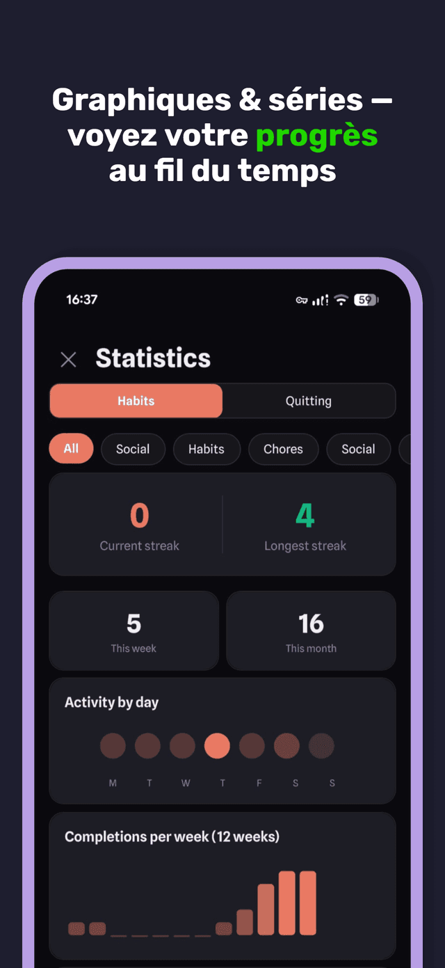 Lapsed app screenshot 8