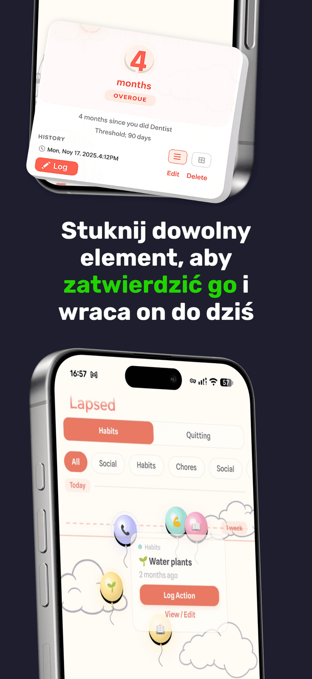 Lapsed app screenshot 3